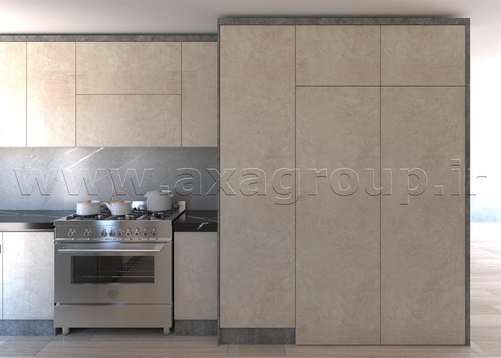 رندر نهاییAS4 کابینت آشپزخانه مدرن