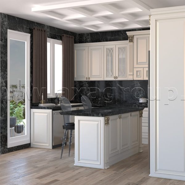 کابینت آشپزخانه نئوکلاسیک