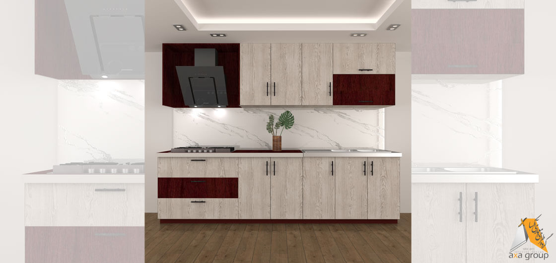 خرید کابینت آماده آکساگروپ 1