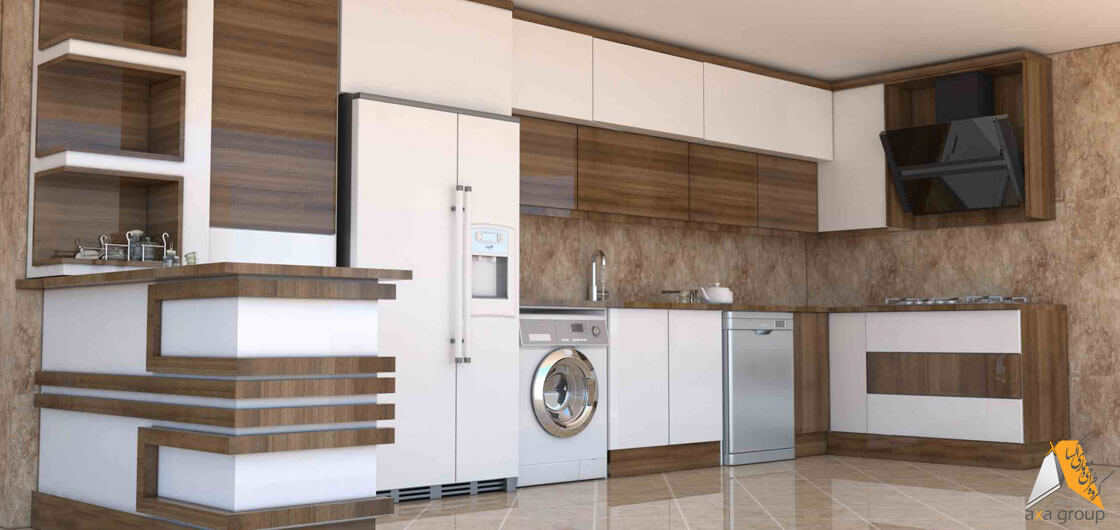 کابینت آشپزخانه ساده و ارزان